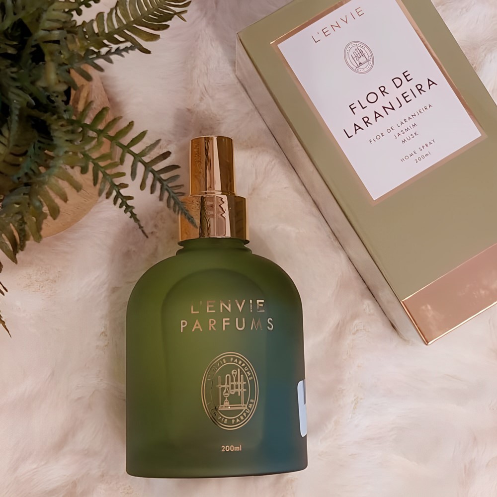 Kit 3 Aromatizante Home Spray Flor de Laranjeira Floral Cítrico Lenvie 200ml - Imagem 5