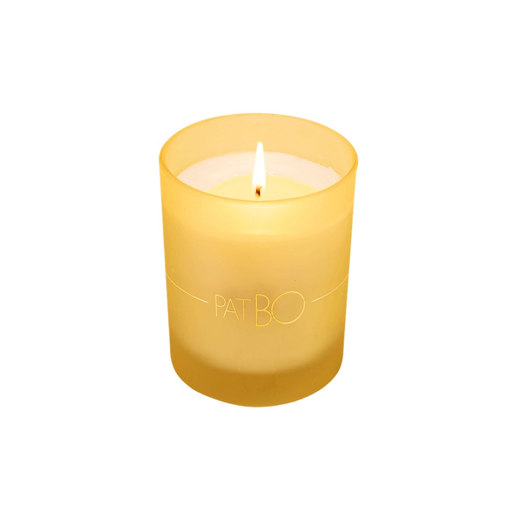 Vela Aromática Perfumada Vanilla Bloom Lenvie PatBO 210g - Imagem 2